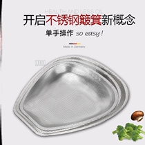 Taomi-hole dust-fa stainless steel kitchen washing dish fruit basket for asphalt dustpan tea sieve for more use