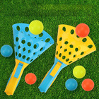 儿童抛射球对接球小孩玩具球抛接弹力球室内户外亲子运动球球玩具