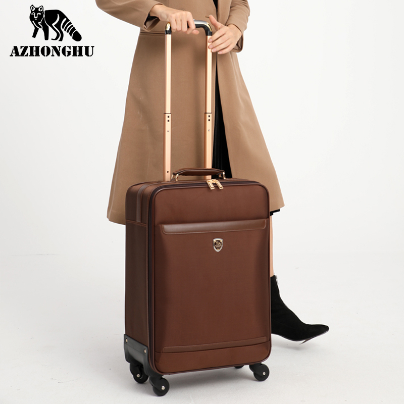 Suitcase Male Oxford Cloth Female Pull-Lever Travel Universal Wheel Cloth Case Leather Case Canvas Sturdy And Durable Fashion Den Case