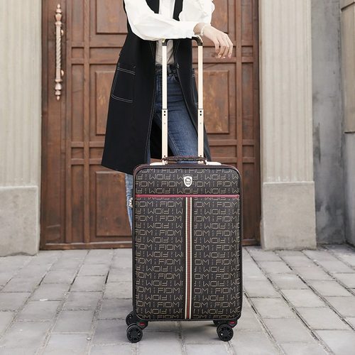 Мужская багажная вместительная и большая тележка для школьников, универсальный чемодан, 20 дюймов, поворотные колеса