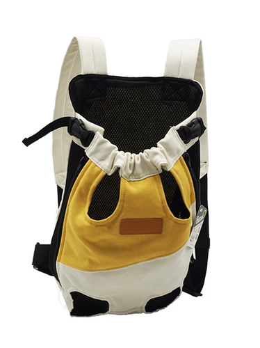 Собака четыре -футбольная сумка из груди и груди ездит на мотоцикле, чем медведь плюшевая собака Сумка для собаки Pet Puppy