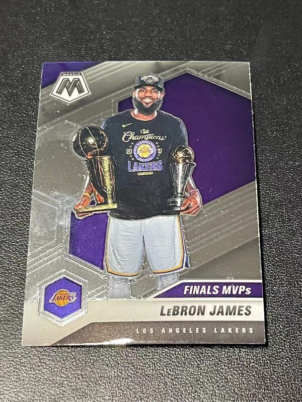 Panini Star Card 20-21 Lebron James Mosaic # 297 Champion Trophy Special Card