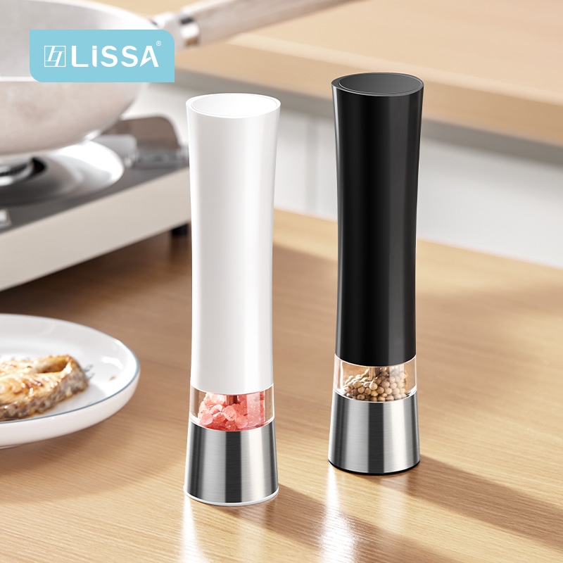 lissa black pepper grain sea salt hand grinding machine manually home prickly pepper rose salt pepper powder grinding machine