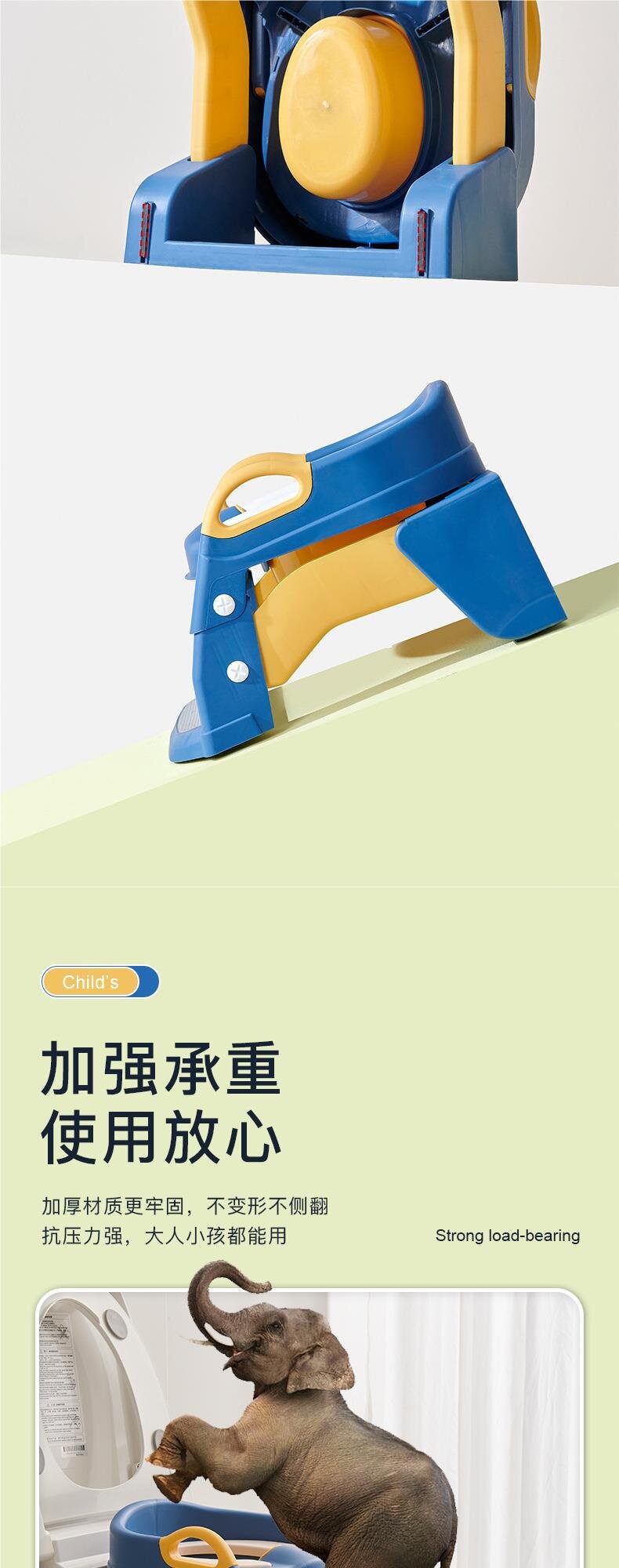 Детский туалет рамка 儿童马桶三合一男童女孩如厕辅助马桶架坐便器宝宝阶梯式坐便圈