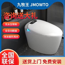 New water-free restriction smart toilet fully automatic multi-function egg-shaped water tank seat