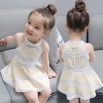 Barabara girl summer dress 2022 new child hanging dress dress girl baby princess dress girl Yang Yang