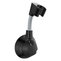 No-punch shower head bracket bathroom shower rain nozzle holder universal adjustable flower drying artifact wall hanging suction cup