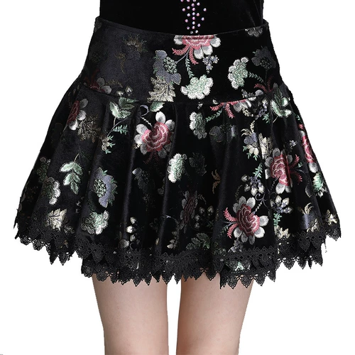 Модная юбка, кружевная мини-юбка, коллекция 2022, делается под заказ