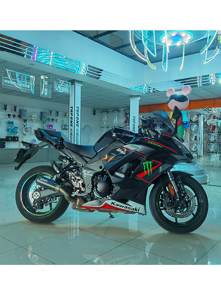 товар из китая 川崎忍者 ninja1000krt鬼爪联名版拉花贴纸2019-2021款摩托车通用 Snail technology
