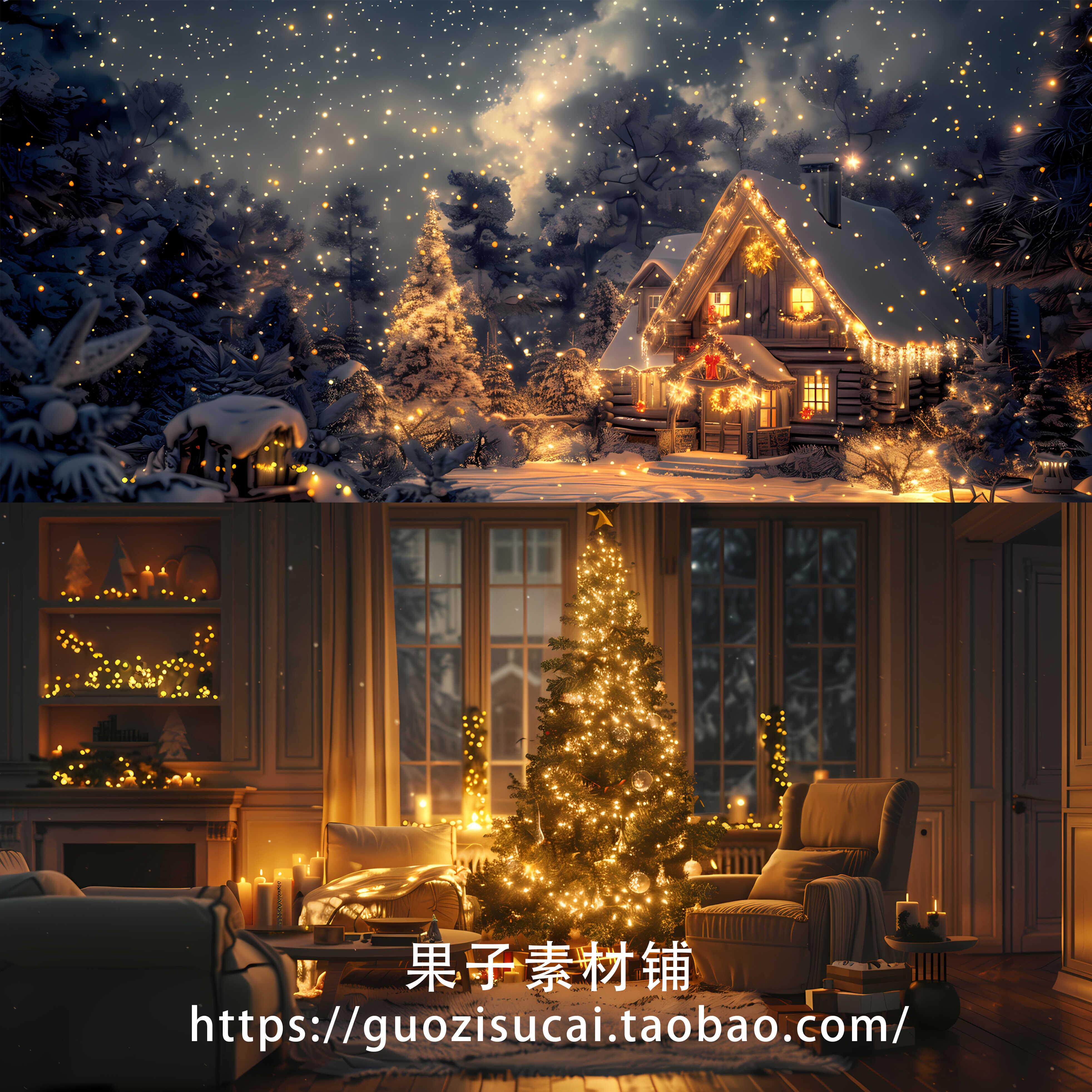 邮画圣诞cos妆面图片灵感爆棚！冬季冬天平安夜圣诞节图片高清壁纸图片美术绘画参考推文抖音素材免费用_cos服装_淘宝服装网, image size:3927x3927