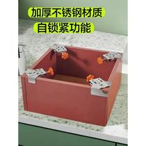 Carpentry right angle clamp 90 degree fixed clamp stainless steel picture frame clip wooden picture frame strong clamping tool