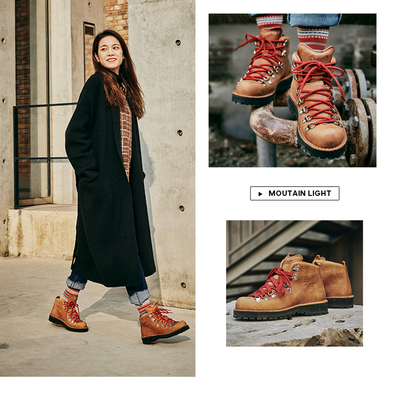 Danner Danner Mountain Light Women's Waterproof Cargo Martin Boots Outdoor Hiking Boots