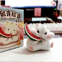 Genuine hamster Clark food series blind box flocking cute girl hand-made doll doll children's gift