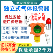 Toxic and harmful combustible gas alarm industrial hydrogen sulfide ammonia oxygen and chlorine natural gas detector concentration detector