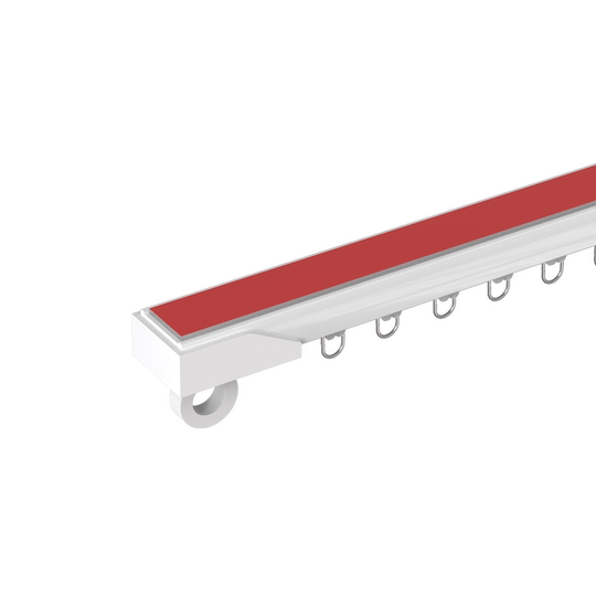 Riel de cortina sin perforar Riel de cortina sin perforar