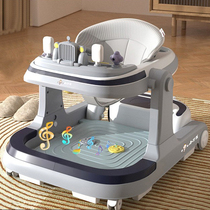 Baby walker anti-o-leg baby 2024 new childrens anti-rollover artifact multi-functional electric child starter car