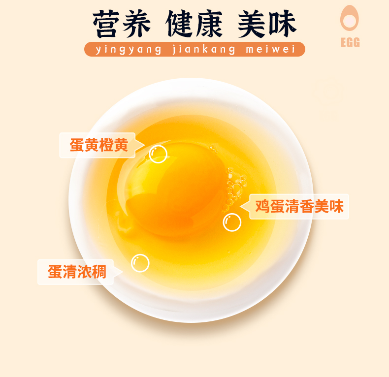 神州绿源无抗谷物鲜鸡蛋40枚