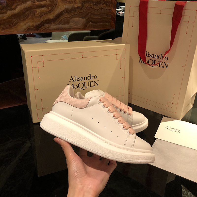 Pink Tail & Top Edition2021 new pattern Wanghonggang wind Little white shoes female Internal elevation lovers skate shoes male tide ins gym shoes female summer ventilation