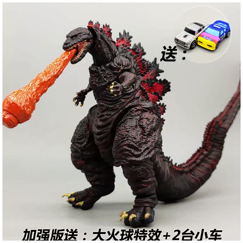 True. Red Lotus Godzilla (Enhanced Version)Mechanics Godzilla 2019 Movable Garage Kit Toys Model Godzilla Monster dinosaur Toys a birthday present