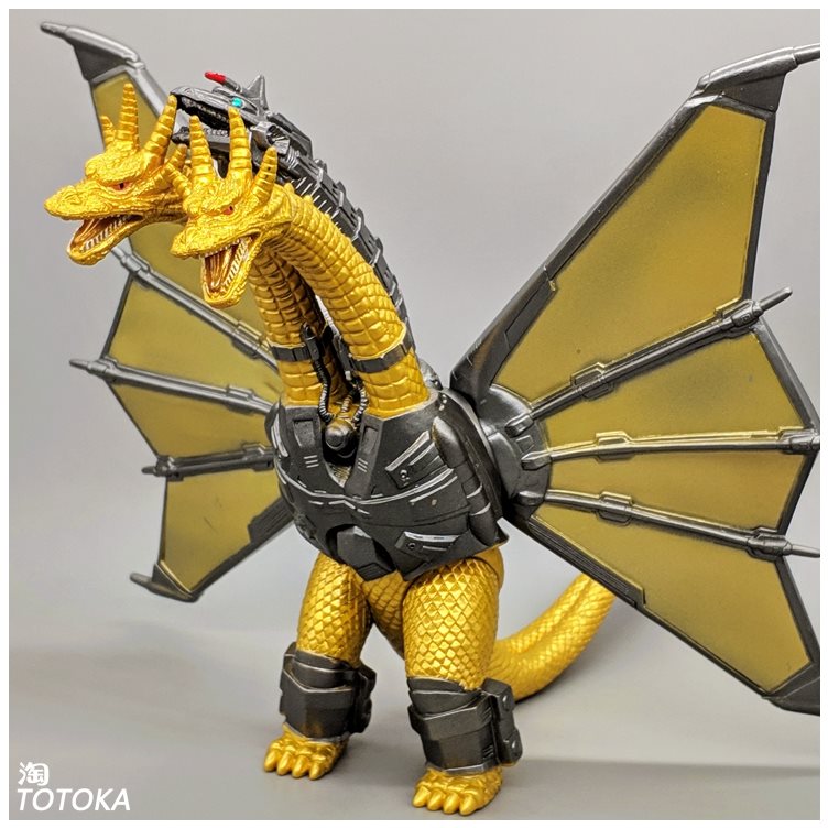 Mecha Triceps @ KidoraMechanics Godzilla 2019 Movable Garage Kit Toys Model Godzilla Monster dinosaur Toys a birthday present