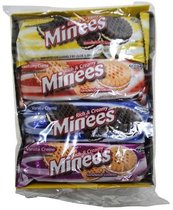  Minees Sandwich Creme Cookies 1 2 oz 6 Boxes wi