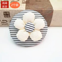 Room door handle cover Anti-collision pure cotton round handle sleeve field flower Han style 5 to 6CM diameter handle protective sleeve