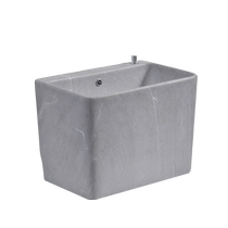 Japanese Tadata Nordic gray mop pool ceramic marble texture home bathroom floor-standing mop pool tank