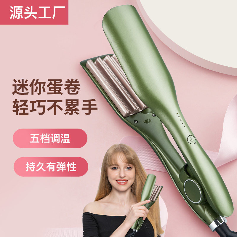 Xiangting Egg Roll Electric Roll Stick Water Ripple Wave Corn Hot Splint Short Hair Curler Chicken Cake Large Roll 110V