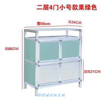 Simple cupboard sideboard household storage cabinet cupboard tea cabinet no rust sideboard bowl cabinet bowl cabinet