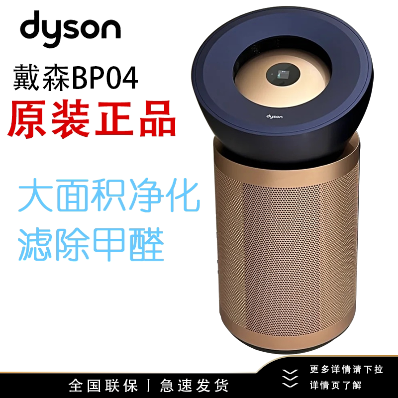 Dyson Bp04 Air Purifier Cleans Large Areas of Odor and Allergens