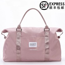 Waiting bag storage bag large luggage bag female lightweight large-capacity short-distance business trip portable clothes small travel bag