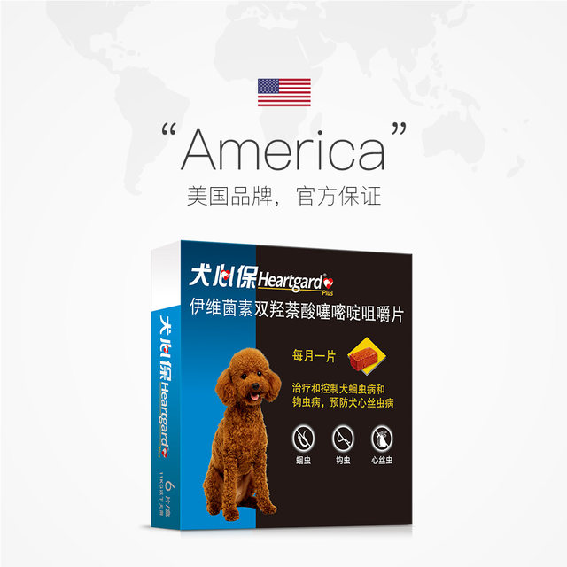 Dog Xinbao deworming ຢາສໍາລັບຫມາຂະຫນາດນ້ອຍ, deworming ສໍາລັບຫມາຕ່ໍາກວ່າ 11kg, 12 ເມັດຂອງແມ່ທ້ອງກົມ