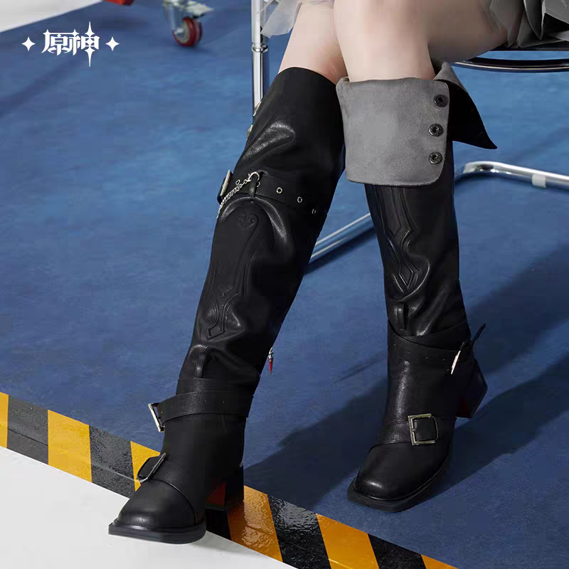 【Genshin Official】Dadalia Theme Impression Series Over-The-Knee Foldable Long Boots Gentleman Impression Costume Shoes