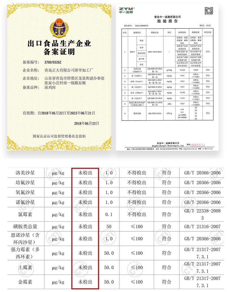 正大油炸鸡块肯德基原味鸡排900g*2袋