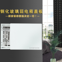 Fiber optic home information box Decorative cover Household weak box Distribution occlusion cover cover plate Ultra-thin accessories Cooling cover