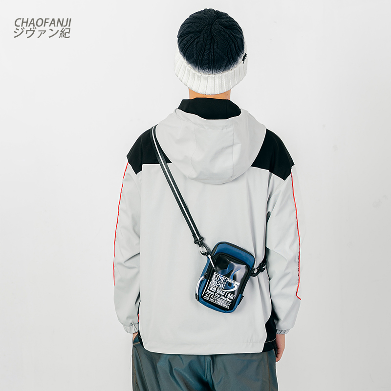 CHAOFANJI Japanese trendy brand messenger bag ins trendy small bag student street trend super hot men's shoulder bag