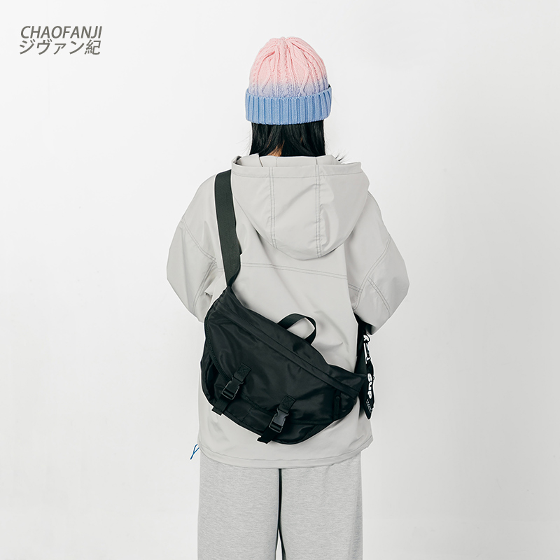 CHAOFANJI Japanese messenger bag men's tide brand ins shoulder bag casual messenger bag functional wind tooling bag
