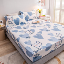 Childrens cotton bedding single-piece cartoon three-piece cotton quilt 1 8m double bed student dormitory bedding