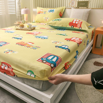 Pure cotton bed Ogasawara single piece Schildreth protective sleeve All cotton children cartoon boy cute bed cover mattress cover full bag