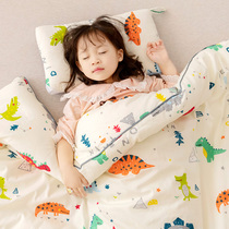Children All-cotton Pure Cotton Nursery School Baby Spring Autumn Quilt Thin Dinosaur Summer Quilt Warm Air Conditioning Quilt Core Summer Cool Quilt