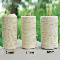 Woven Tapestry Cotton Thread Rope Cotton Rope Material Tapestry Woven Thread Diy Handmade Rope Cotton Rope Rope Tying Rope Zongzi Rope