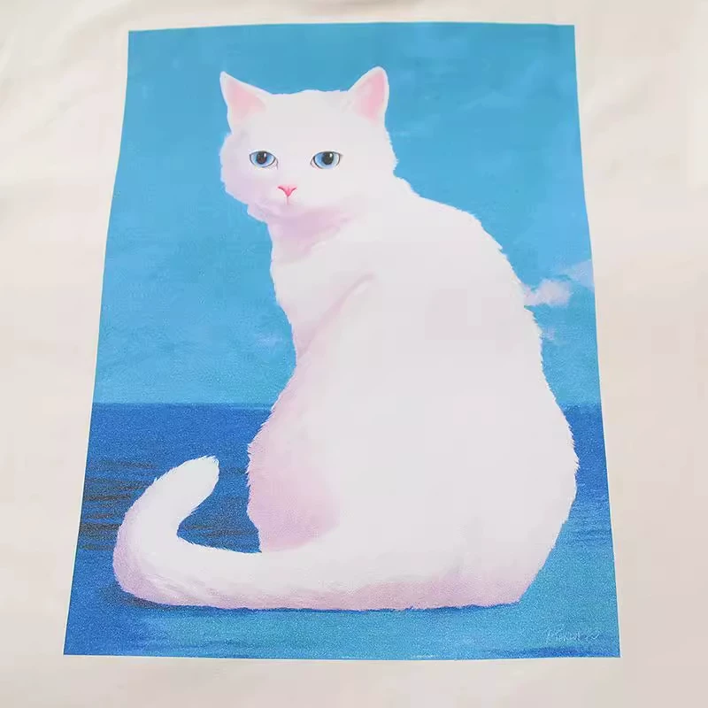 RIPNDIP футболка с короткими рукавами с милым котенком PRETTY KITTY пары одно и то же круглое горло