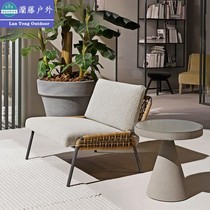 Outdoor Sofa Vine choreography Garden Villa Courtyard Balcony tea table Composition designer Creative-like board room Leisure furniture