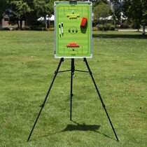 Naili upgraded bracket type football tactical board magnetic aluminum alloy bag football tactical board erasable