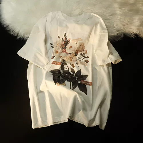 Летняя сексуальная футболка с коротким рукавом для влюбленных, в американском стиле, оверсайз