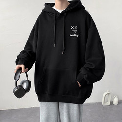 American Style Trendy Sweatshirt for Men, Spring and Autumn 2025 New Heavyweight High Street Fashion Oversized Hooded Top Jacket