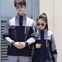 Темно-синяя и серая верхняя хлопковая рабочая одежда пятого поколения