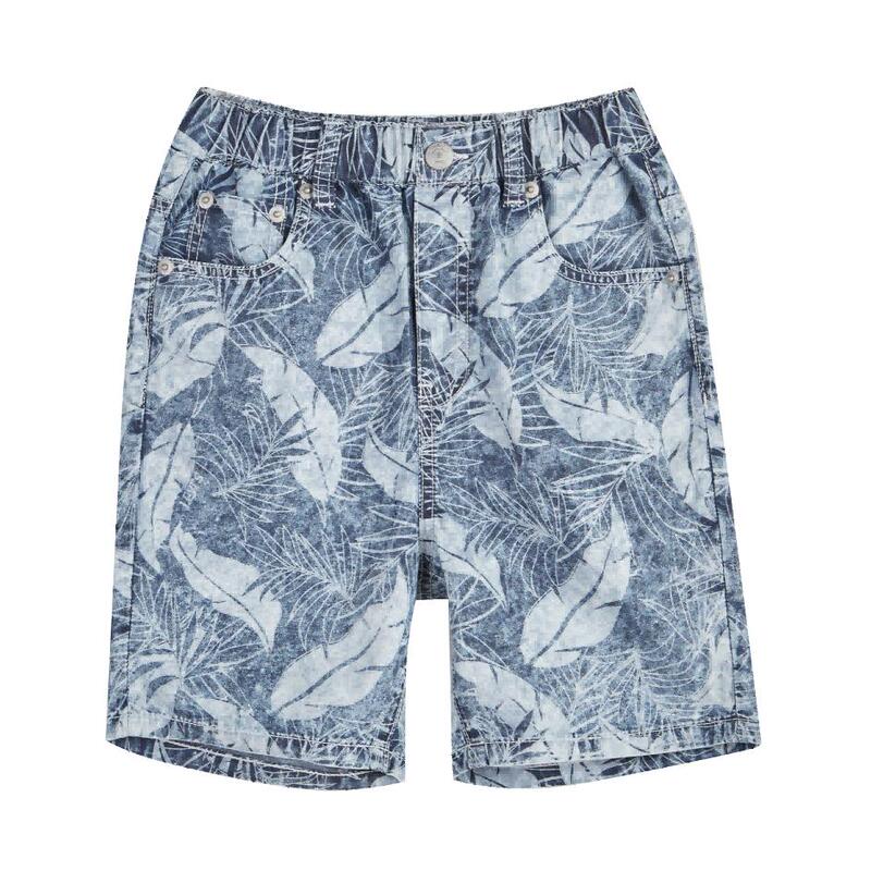 Levis Levi's Children's Clothing Boys' and Girls' Lightweight Denim Shorts with Elastic Waist Summer Style Print 92611Hs992