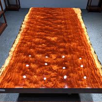 Size：208*113*10 Pole flame small ball grain floral plate natural edge