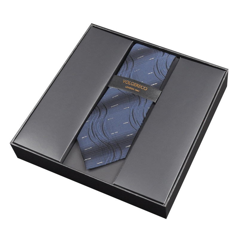 British Vg Men's Casual Business Tie Gift Box High-End Formal Professional Narrow Light Luxury Korean Style Groom 7cm